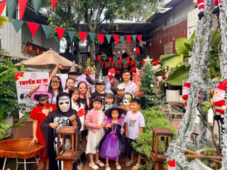 Đại tiệc Halloween cùng Trung tâm Nhật ngữ Tân Uyên – Học vui, hóa trang cực chất!