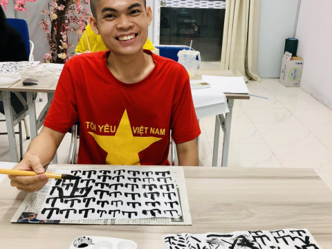 TRẢI NGHIỆM THƯ PHÁP 