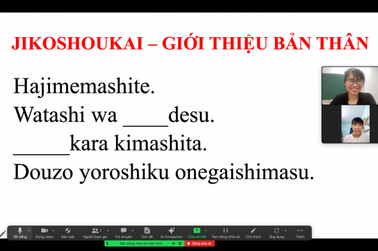 Tiếng Nhật Giao Tiếp tại Trung Tâm Nhật Ngữ Hikari